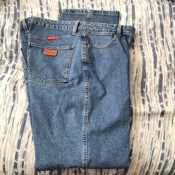 Wrangler womens 11/12 x 32 stretch jeans - Picture 2 of 7